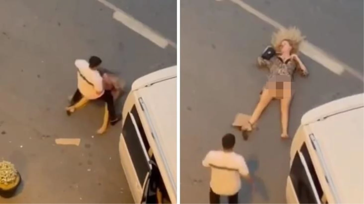 Bulun bu magandayı! Darbettiği kadın baygınlık geçirdi, kendisine tepki gösterenleri de tehdit etti