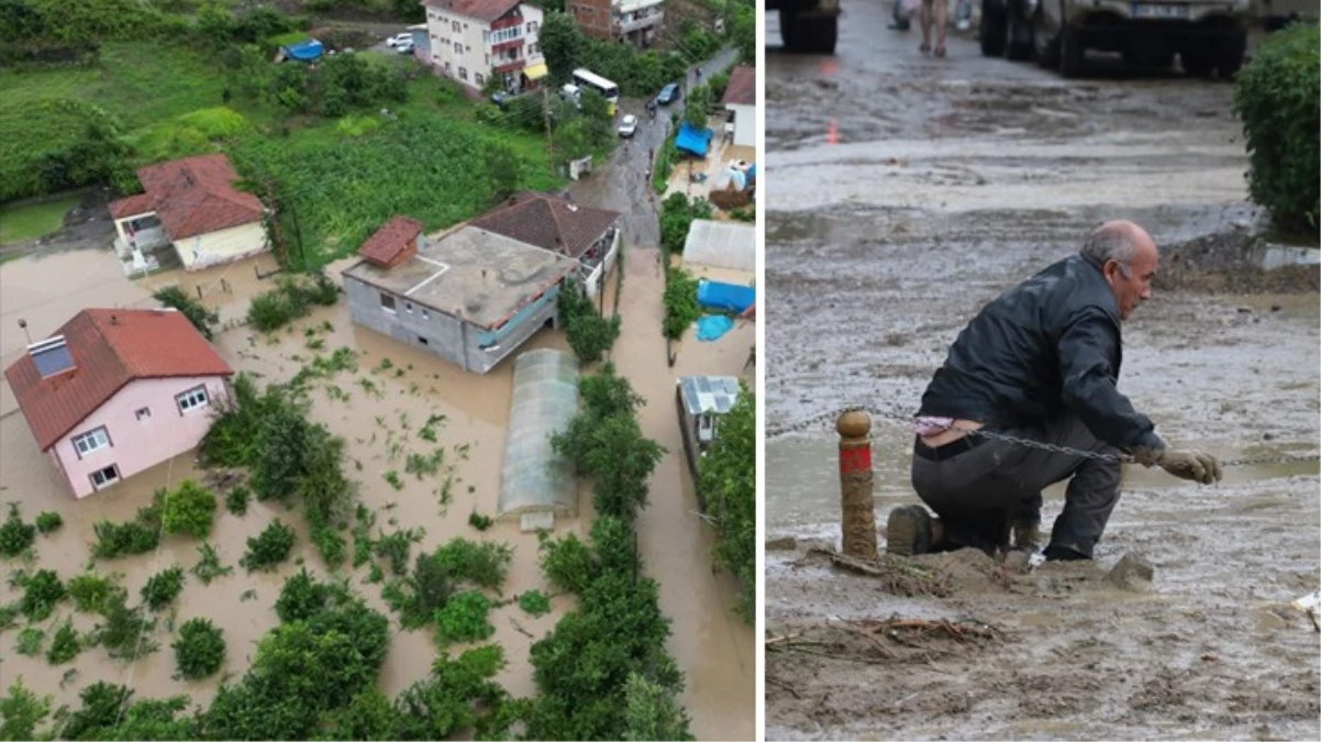 Sel ve heyelan nedeniyle hayatın felç olduğu Karadeniz’de 13 il için yeni uyarı