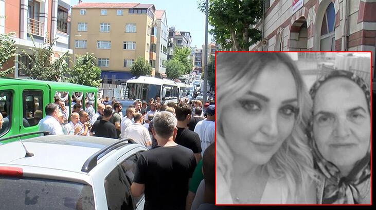 Tekirdağ’da kazada hayatını kaybeden anne ve kızına acı veda