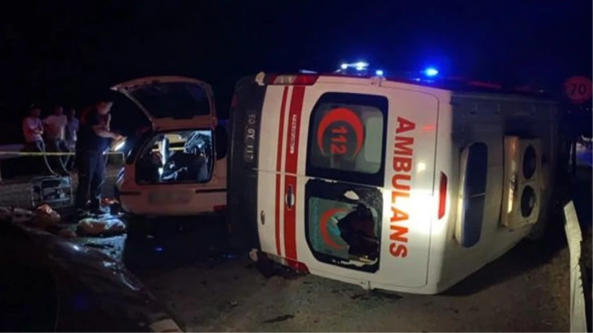Osmaniye’de ambulans ile otomobil çarpıştı! 3 ölü, 3 yaralı