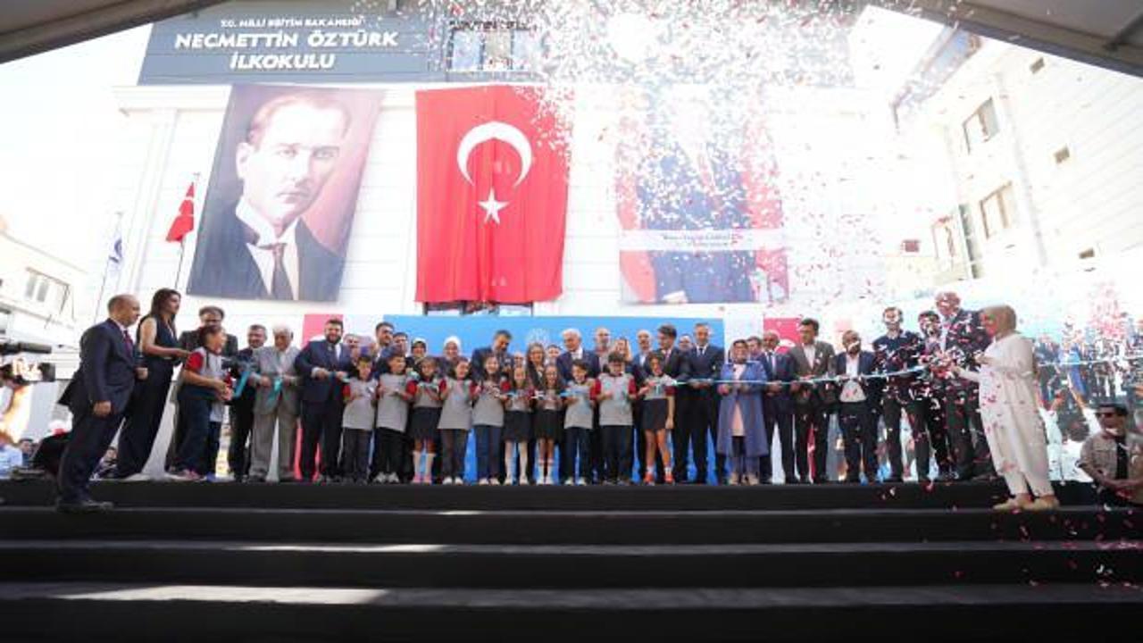 Ümraniye’de 820 öğrenci yeni okuluna kavuştu