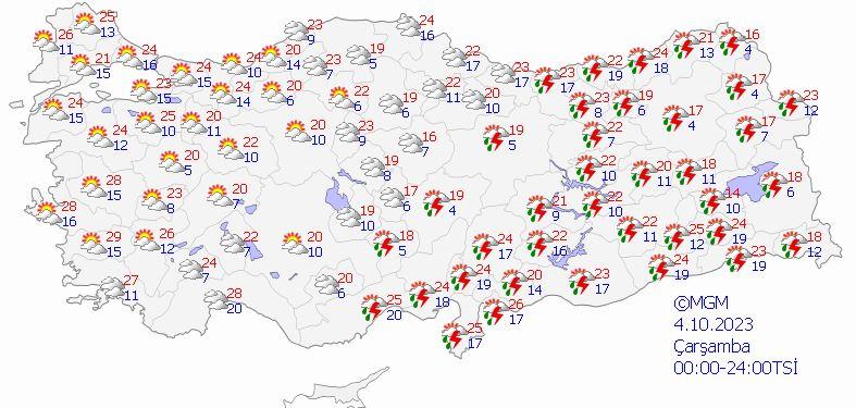 Meteoroloji ve AFAD peş peşe uyardı! Çok şiddetli geliyor! 17 ile sarı kod! İstanbul...