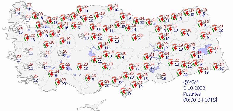 Meteoroloji ve AFAD peş peşe uyardı! Çok şiddetli geliyor! 17 ile sarı kod! İstanbul...