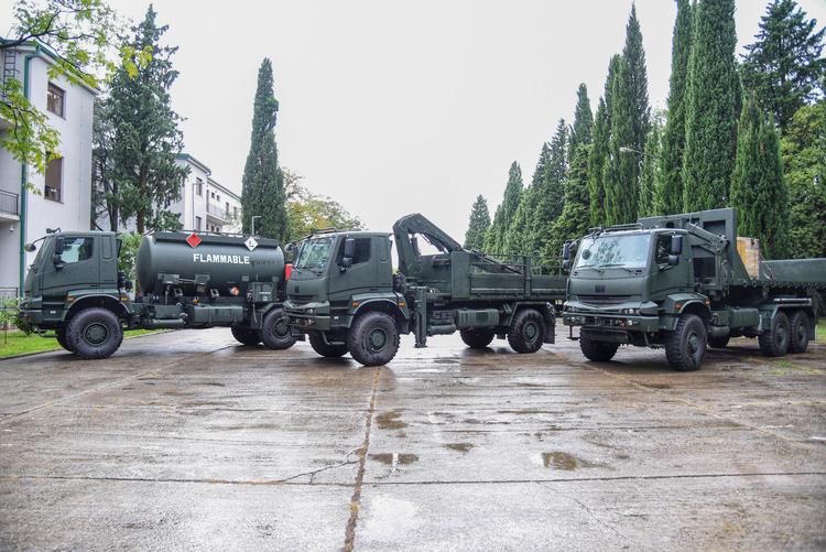 Türkiye'nin gönderdiği 3 askeri araç Karadağ'a ulaştı