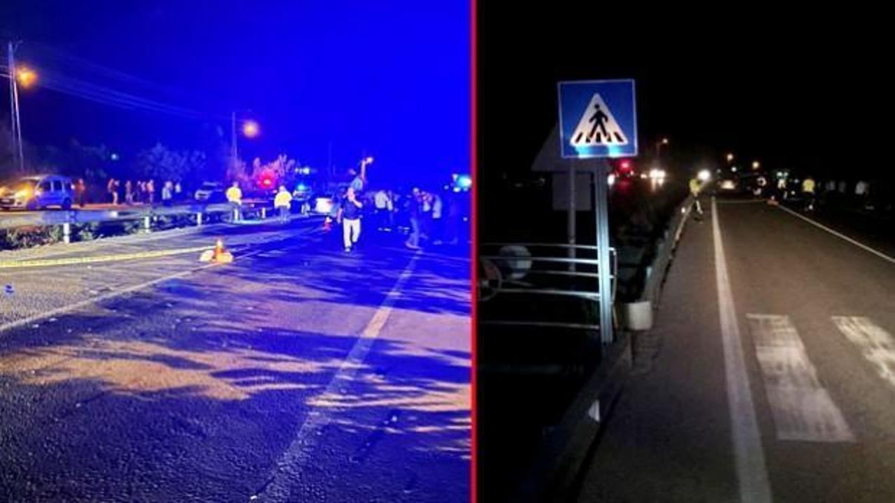 Amasya’da yaya geçidinde otomobilin çarptığı 2 kadın öldü, 4 yaralı