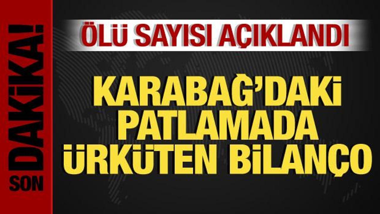 Karabağ’daki patlamada ürküten bilanço: Ölü sayısı 125’e yükseldi