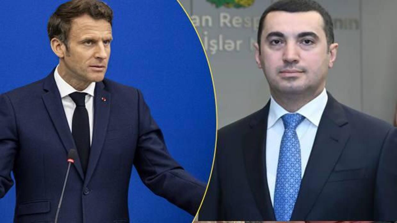 Azerbaycan’dan Macron’un Ermenistan yanlısı açıklamalarına tepki