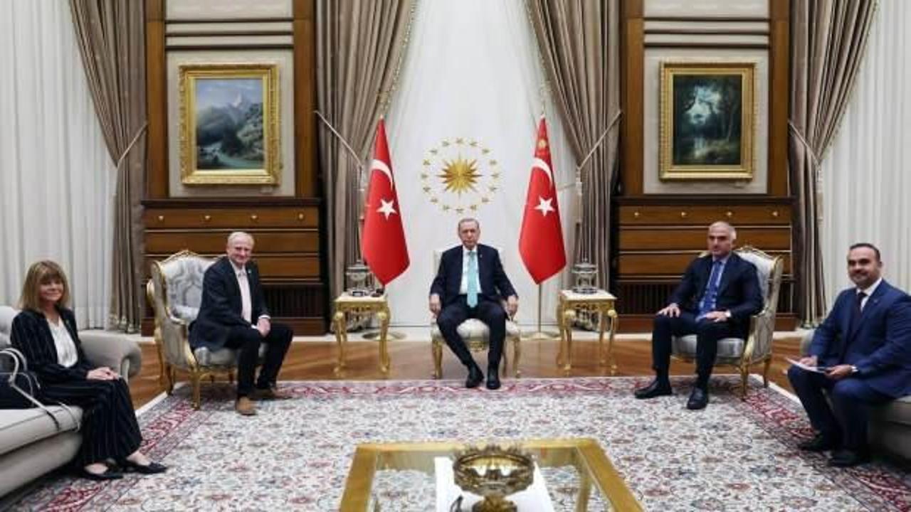 Başkan Erdoğan, Uzay Federasyonu Genel Sekreteri Feichtinger’i kabul etti