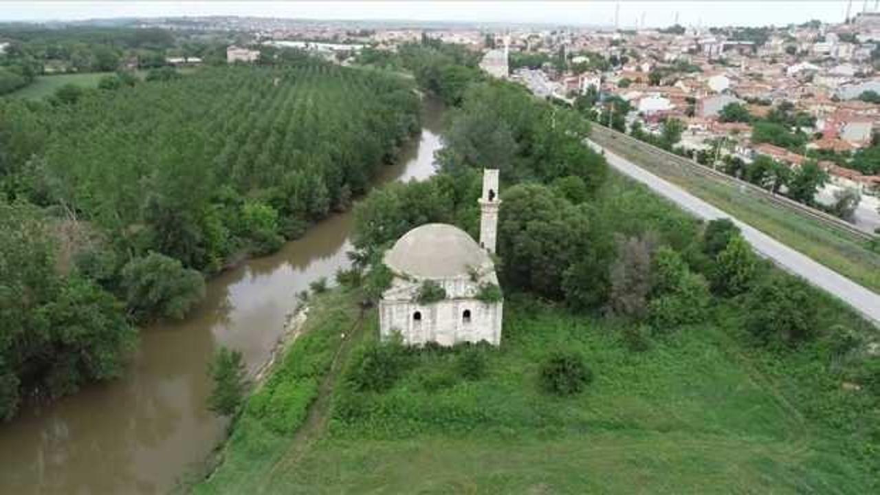 Edirne’de taşkınlarla zarar gören tarihi Kasımpaşa Camisi yerinde restore edilecek
