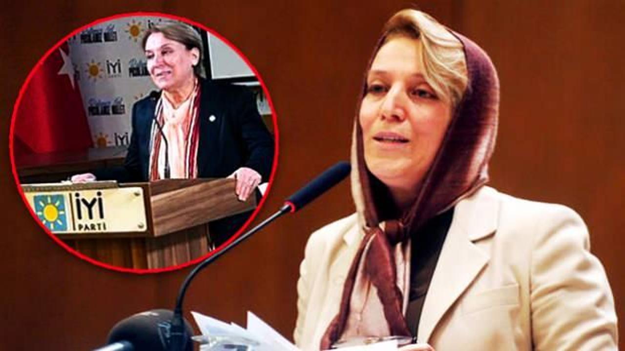 İYİ Parti Genel Başkan Yardımcısı Ayşe Sucu başörtüsünü çıkardı