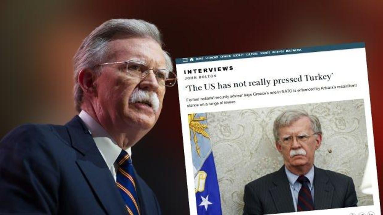 John Bolton’dan Cumhurbaşkanı Erdoğan için küstah sözler! Yine Türkiye’yi hedef aldı