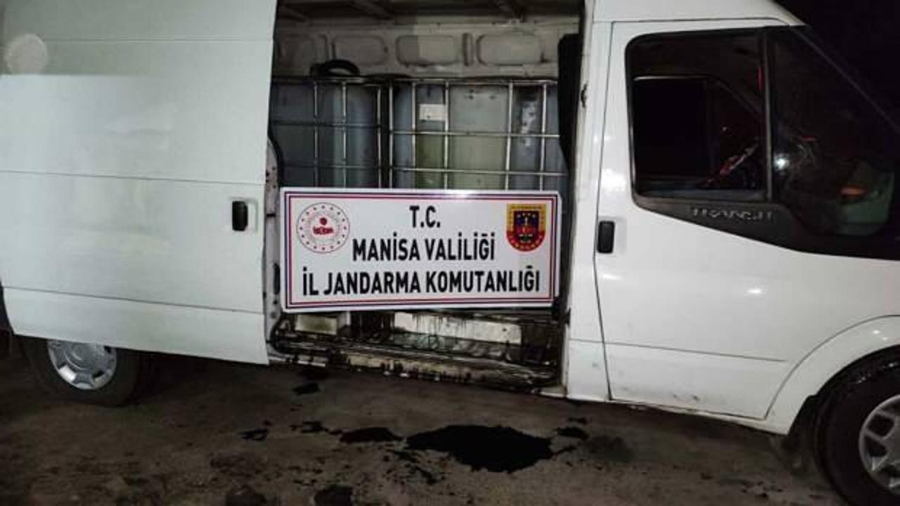 Manisa’da 5 bin 250 litre kaçak akaryakıt ele geçirildi