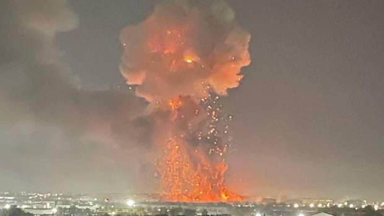 Özbekistan korkutan patlama!