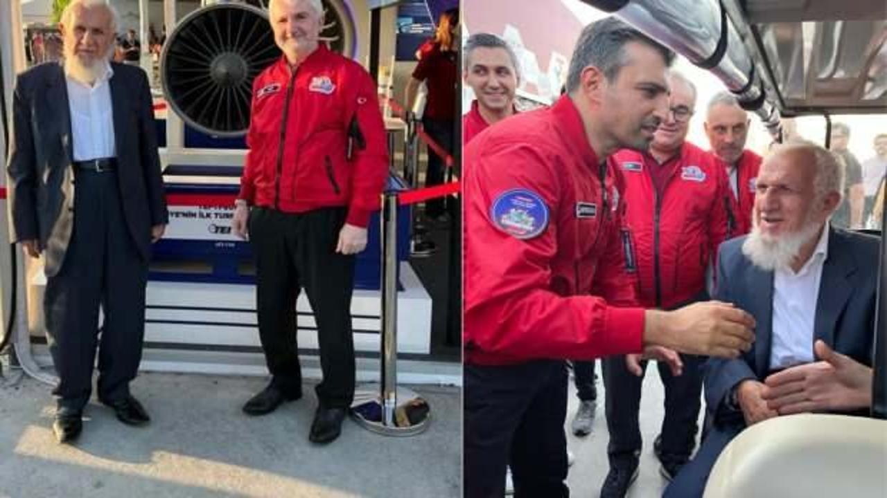 Prof. Dr. Cevat Akşit Teknofest’i ziyaret etti! Hayır duasında bulundu