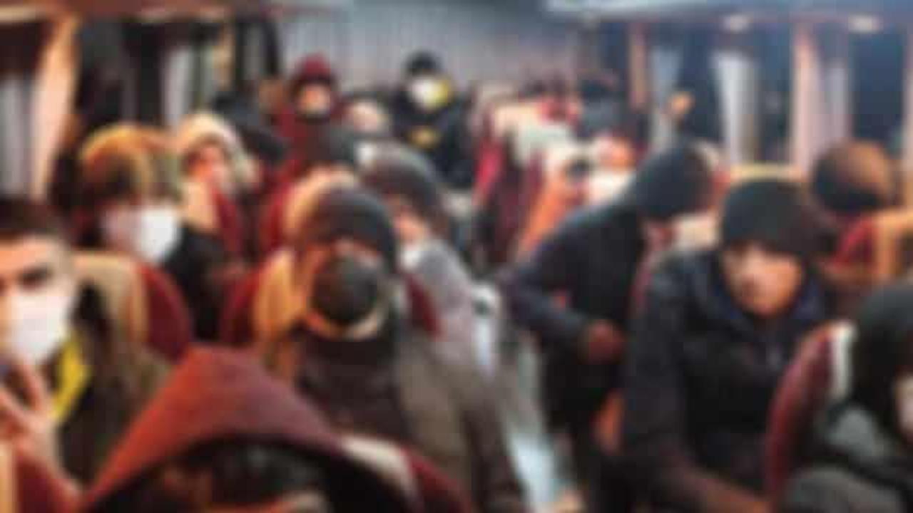 Tekirdağ’da 122 düzensiz göçmen yakalandı