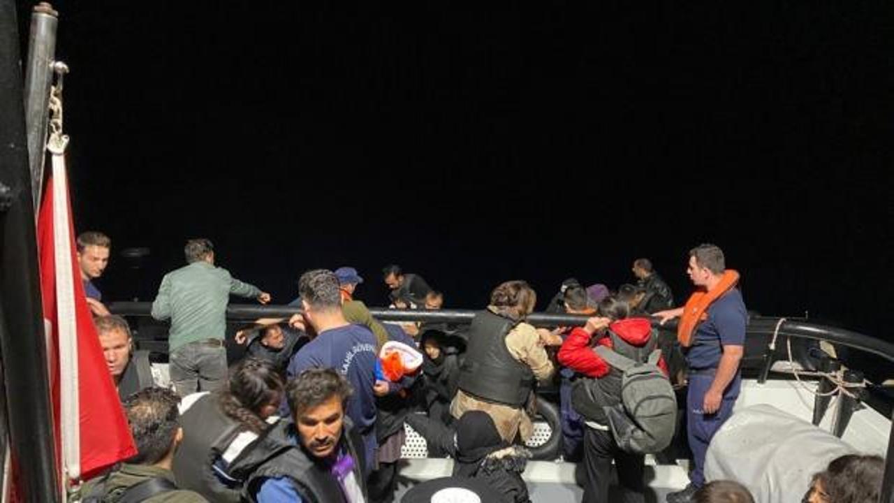 Yunan ölüme itti! Türkiye, sürüklenen 142 düzensiz göçmeni kurtardı