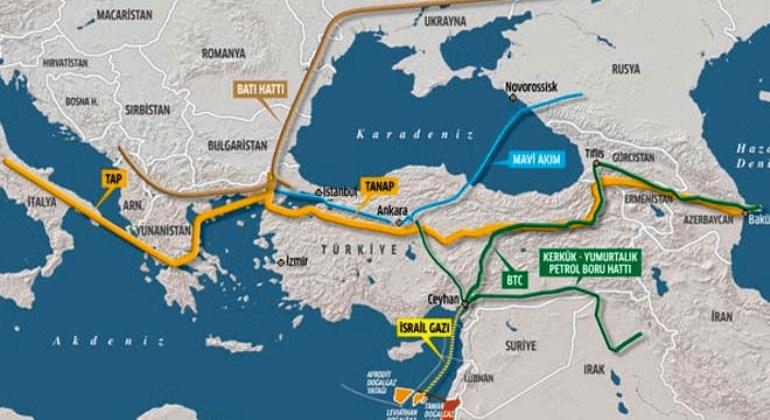 İsrail ile doğal gaz boru hattı çalışmaları askıya alındı iddiası