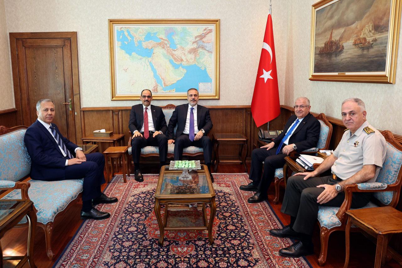 MSB'de kritik toplantı: 3 bakan bir araya geldi