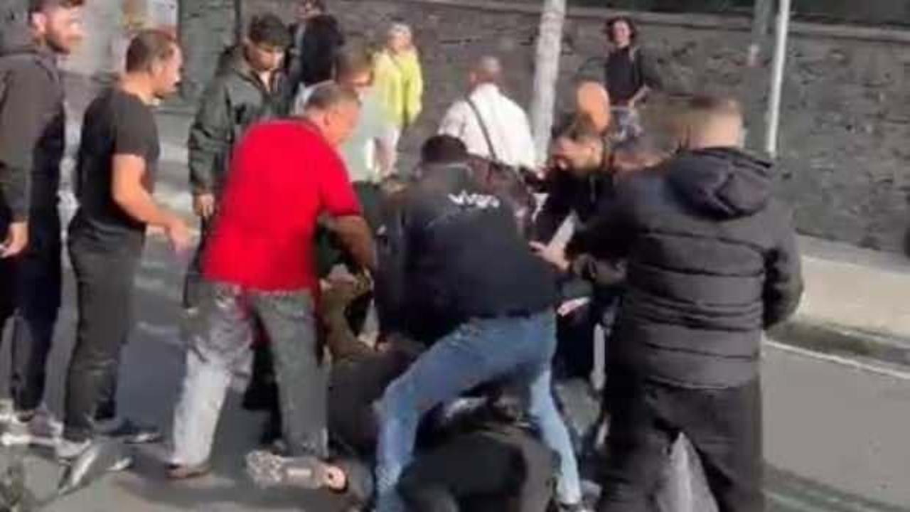 “‘James Bond gibi bakamazsın” dedi: Tekme tokat saldırdı