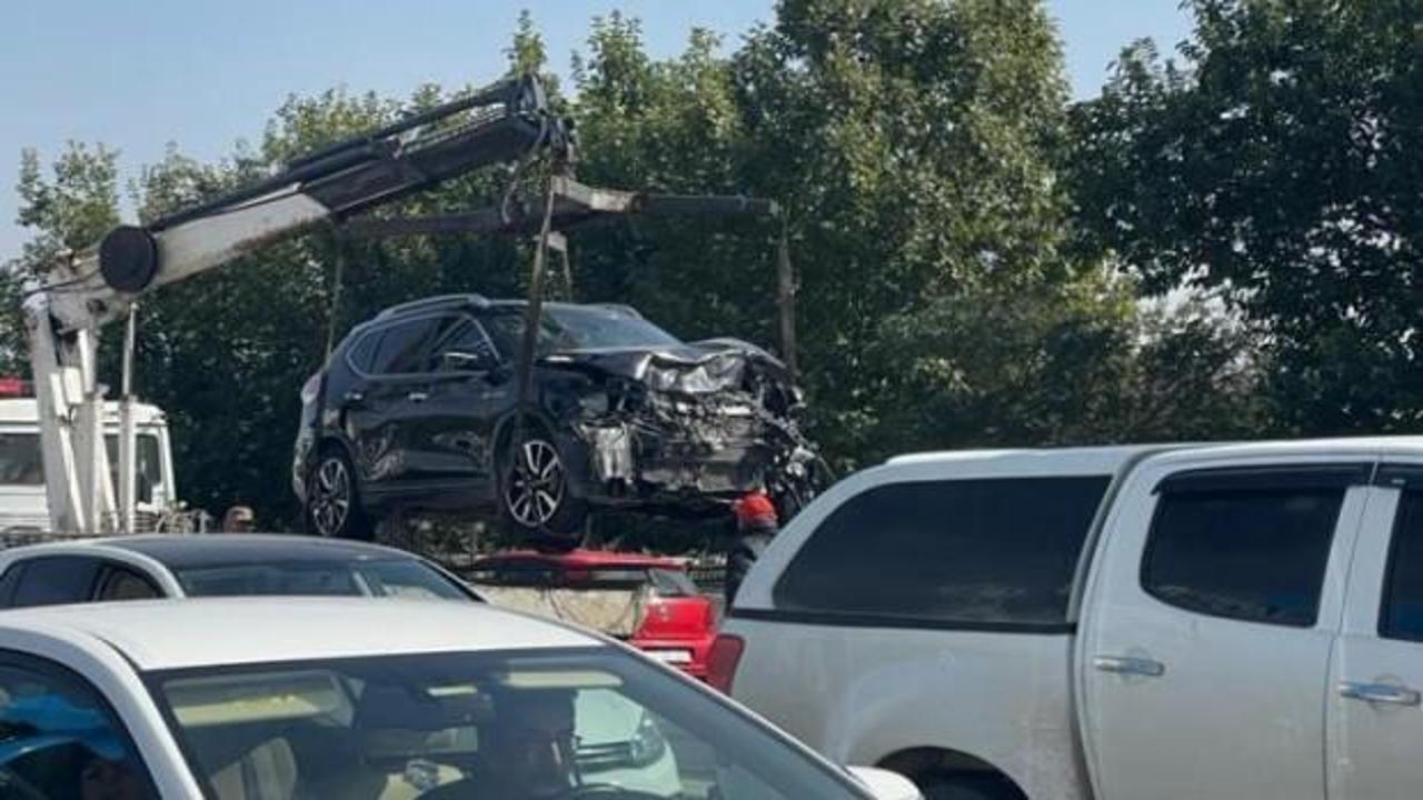 AK Partili İl Başkanı trafik kazası geçirdi