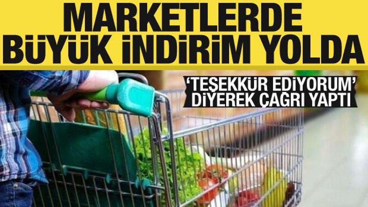 Bakan Bolat’tan marketlere çağrı: Büyük bir indirim kampanyası bekliyoruz