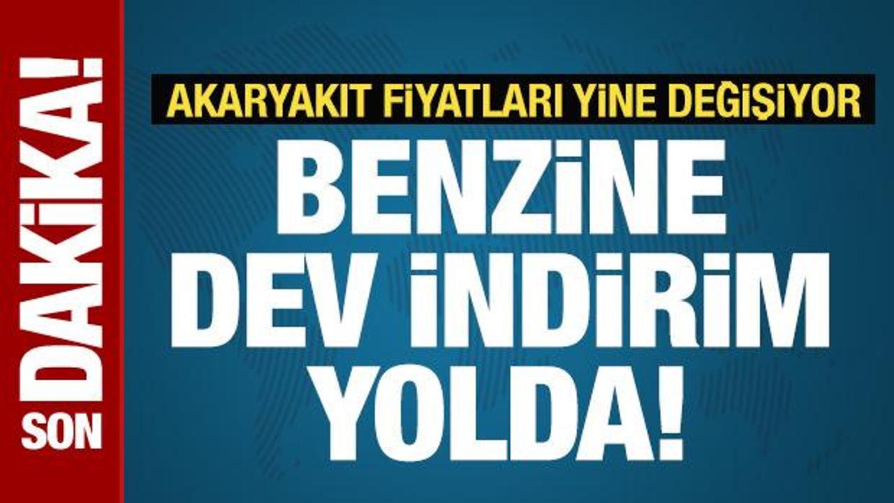 Benzin fiyatları yine değişiyor! Dev indirim yolda..