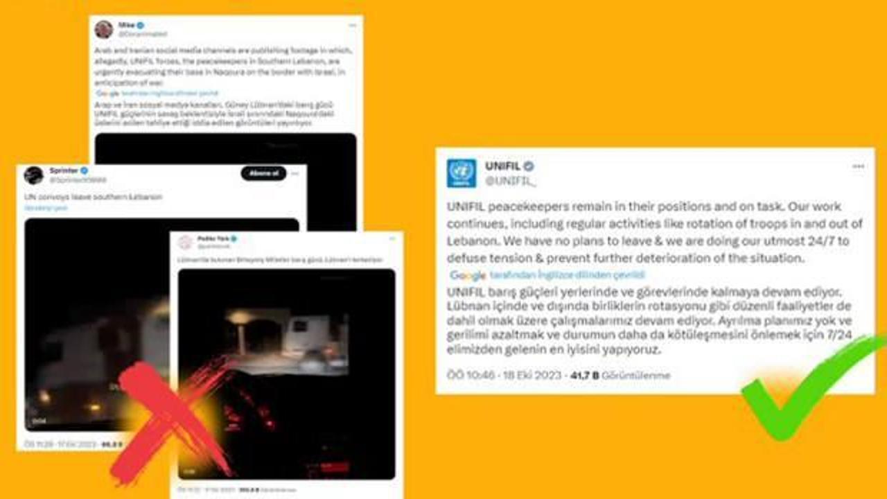 ‘BM Barış Gücü, Lübnan’ı terk ediyor’ iddiası yalan çıktı