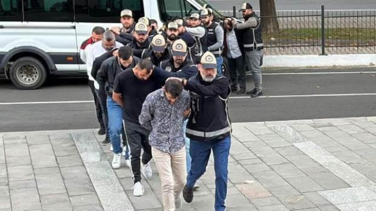 Bulutlar Çetesi’ne operasyonda 8 tutuklama