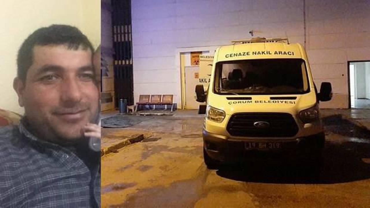 Çorum’da hayvanlarını otlatırken yıldırım isabet eden köylü hayatını kaybetti