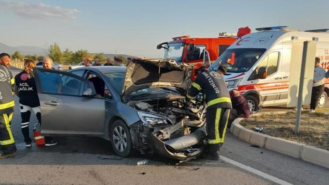 Denizli’de feci kaza:  1 kişi öldü, 6 kişi yaralandı
