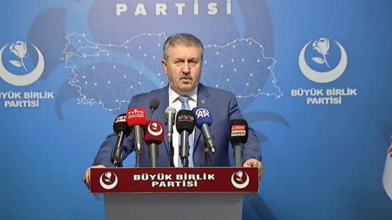 Destici’den Erdoğan’a tebrik telefonu