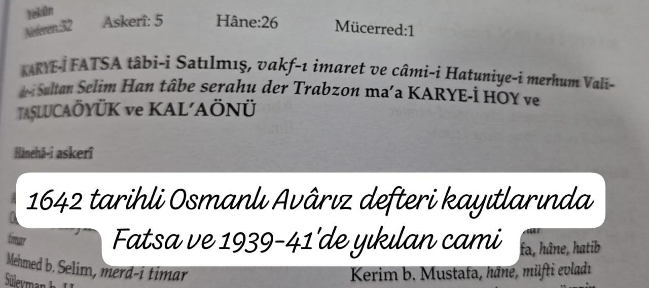 CHP, Yavuz Sultan Selim'in annesinin vakfettiği camiyi de yok etmiş! Fatsalılardan çağrı