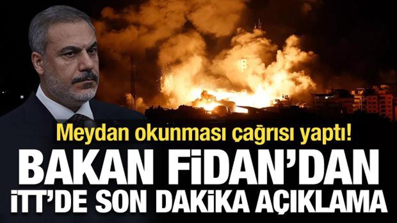 Hakan Fidan meydan okuma çağrısı yaptı: İTT’de son dakika açıklamalar!