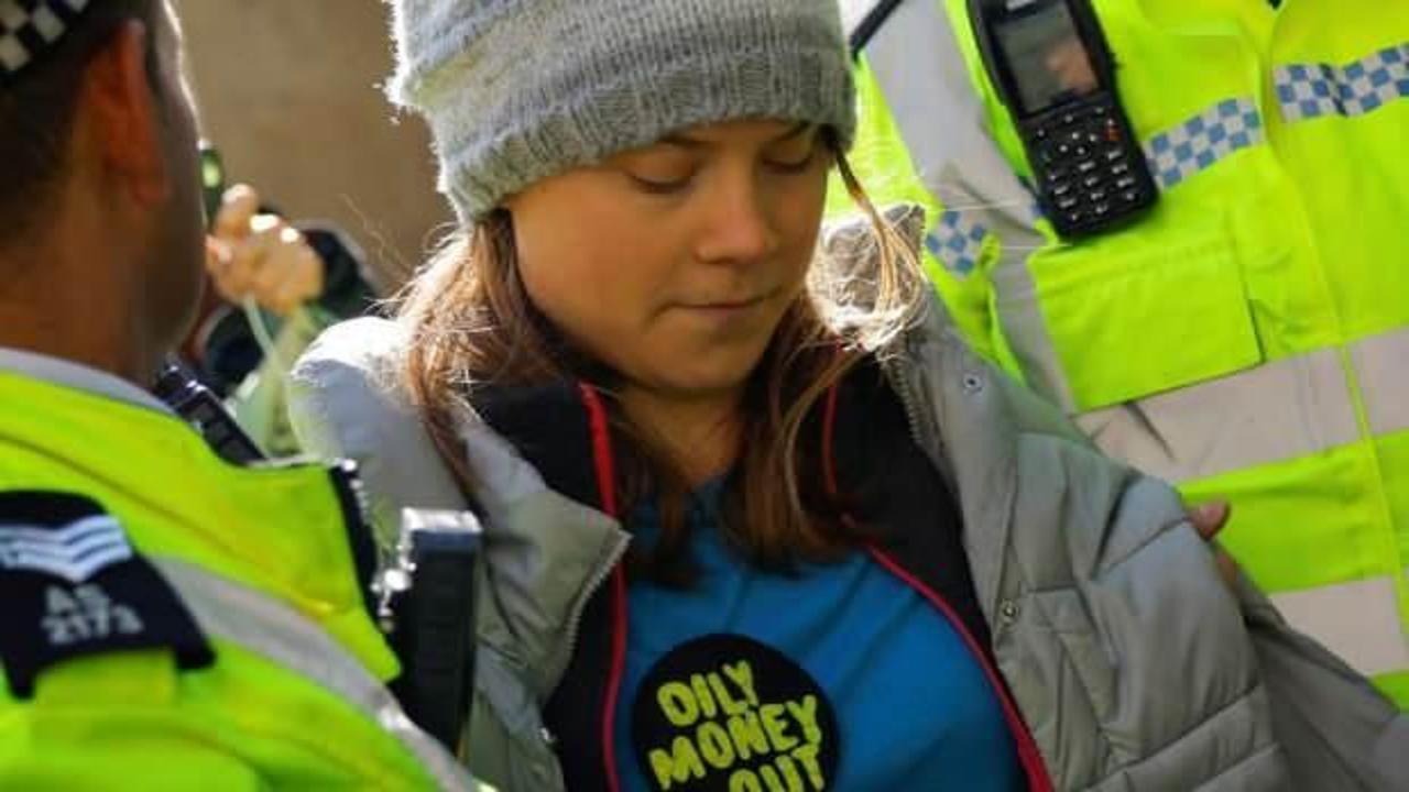 İklim aktivisti Greta Thunberg yine tutuklandı!