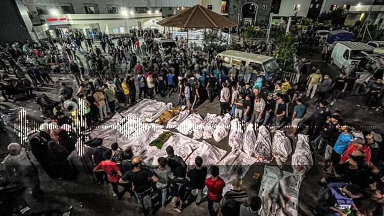 İsrail hastane saldırısında suçüstü oldu! Yayınladıkları ses kaydı sahte çıktı