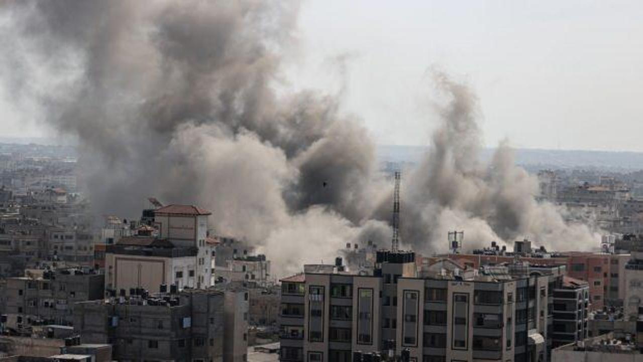 İsrail’den Gazze’ye yoğun hava saldırısı