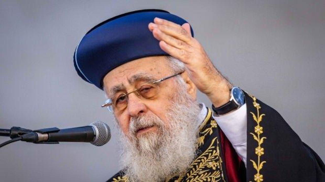 İsrailli başhaham seküler Yahudilere gerizekalı dedi