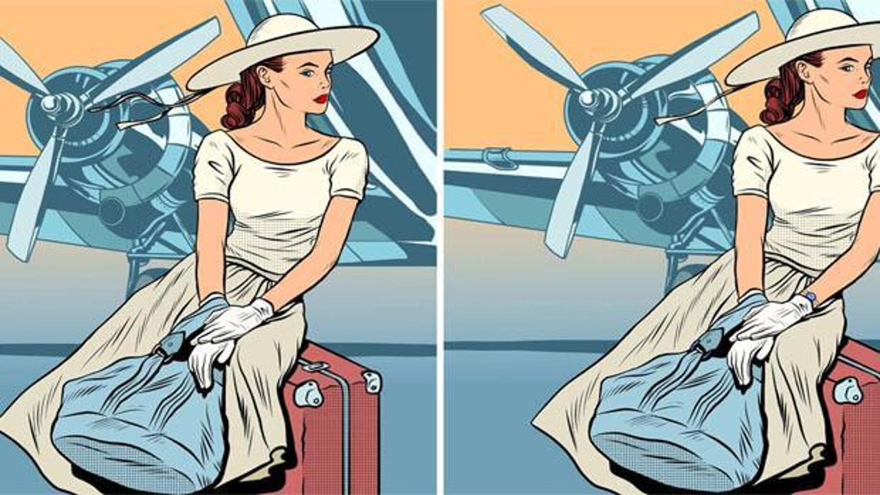 Keskin gözlerinizi ve zekâ testlerinde ustalığınızı kanıtlama fırsatı: İki görsel arasındaki 5 farkı 10 saniyede bulabilir misiniz?