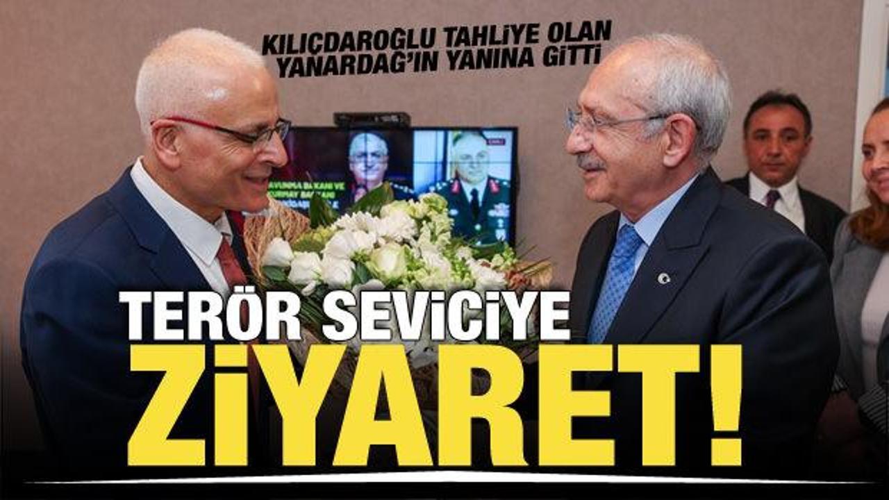 Kılıçdaroğlu, terör propagandası’ suçundan ceza alan Yanardağ’ı ziyaret etti