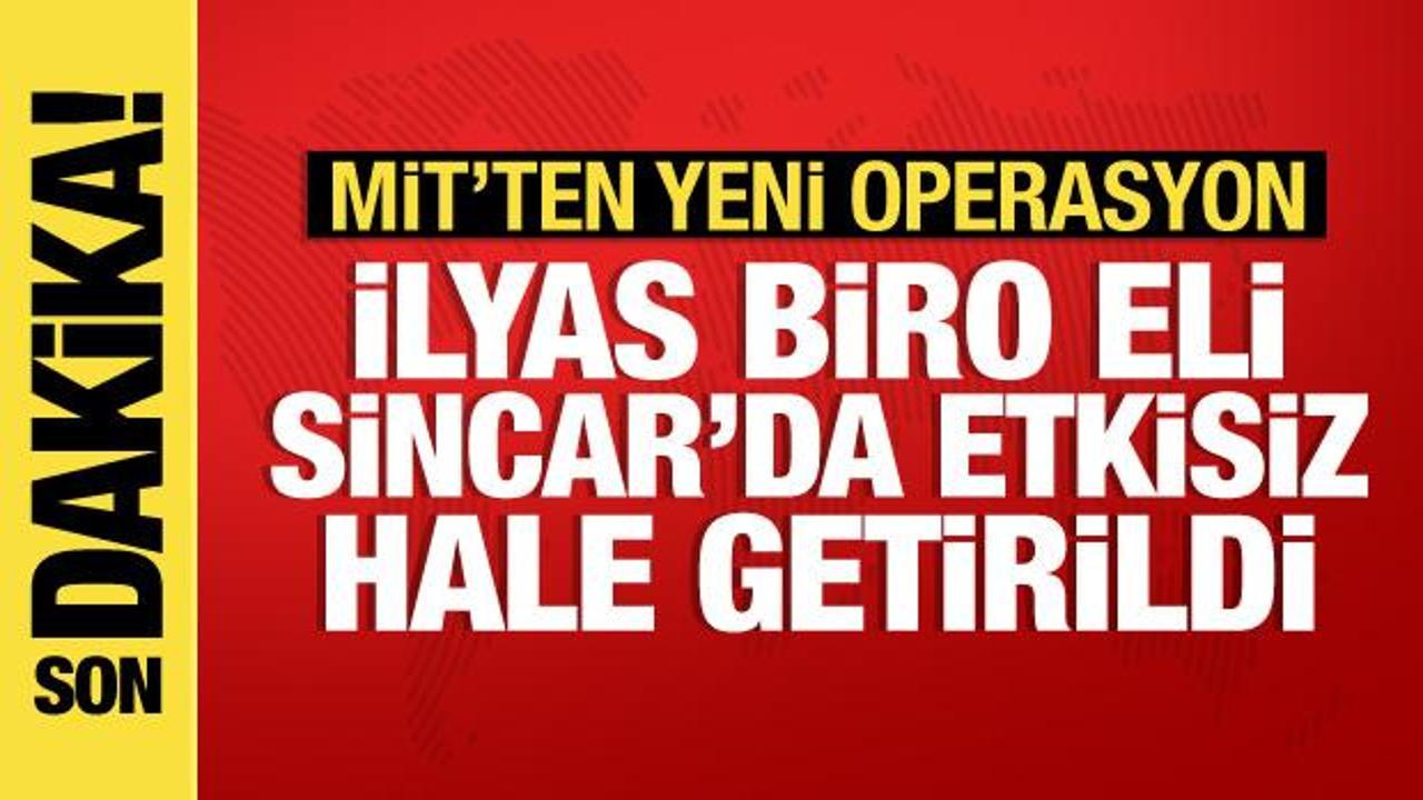 MİT’ten operasyon: PKK’nın sözde suikast birim sorumlusu etkisiz hale getirildi
