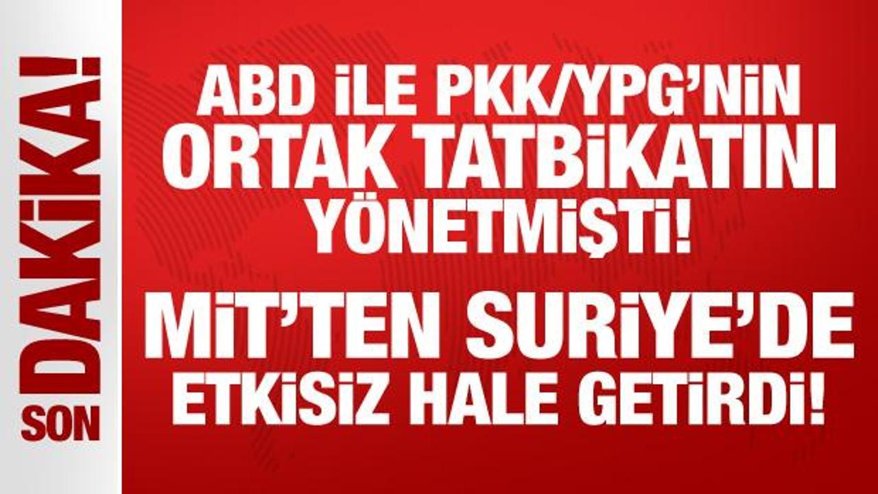 MİT’ten Suriye’de nokta operasyon: Muhammed Azo etkisiz hale getirildi!