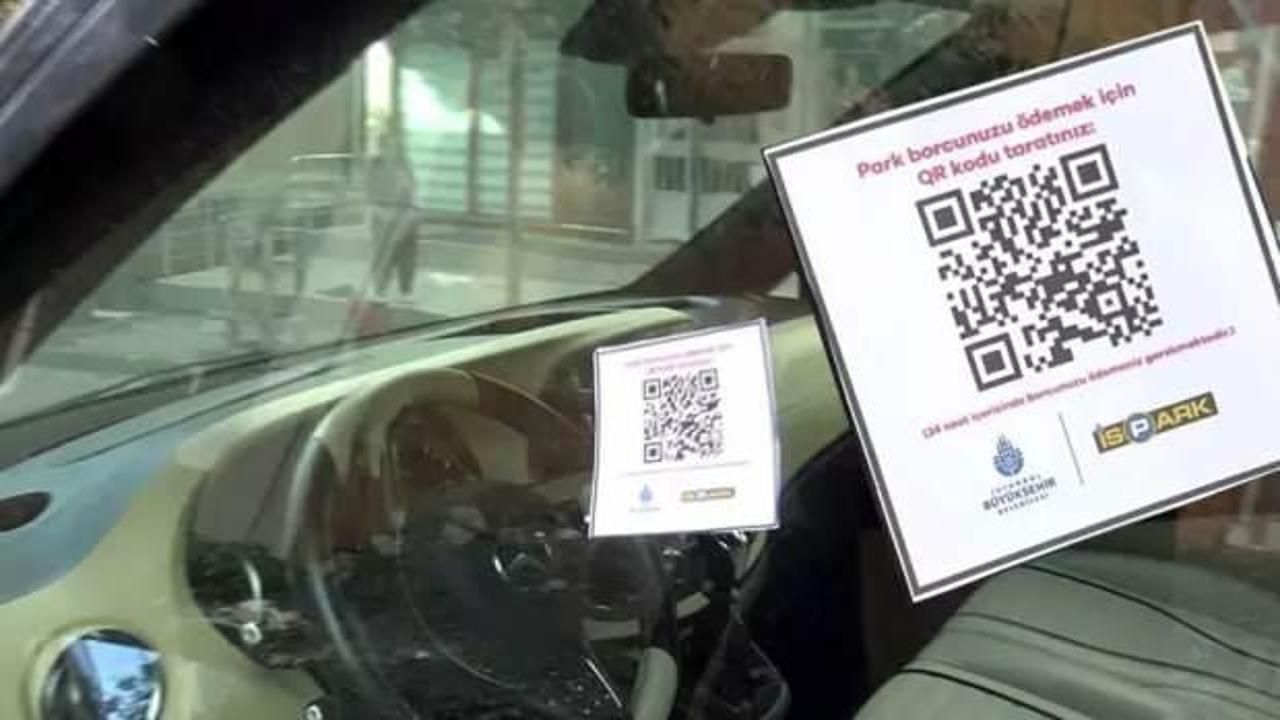 Park halindeki aracınızın üzerindeki bu QR koda dikkat!