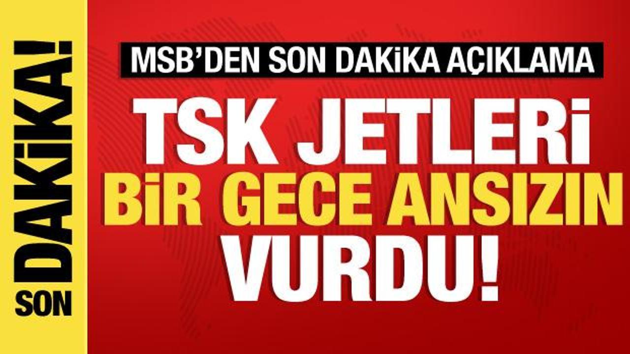 PKK’ya hava harekatı: 19 hedef imha edildi