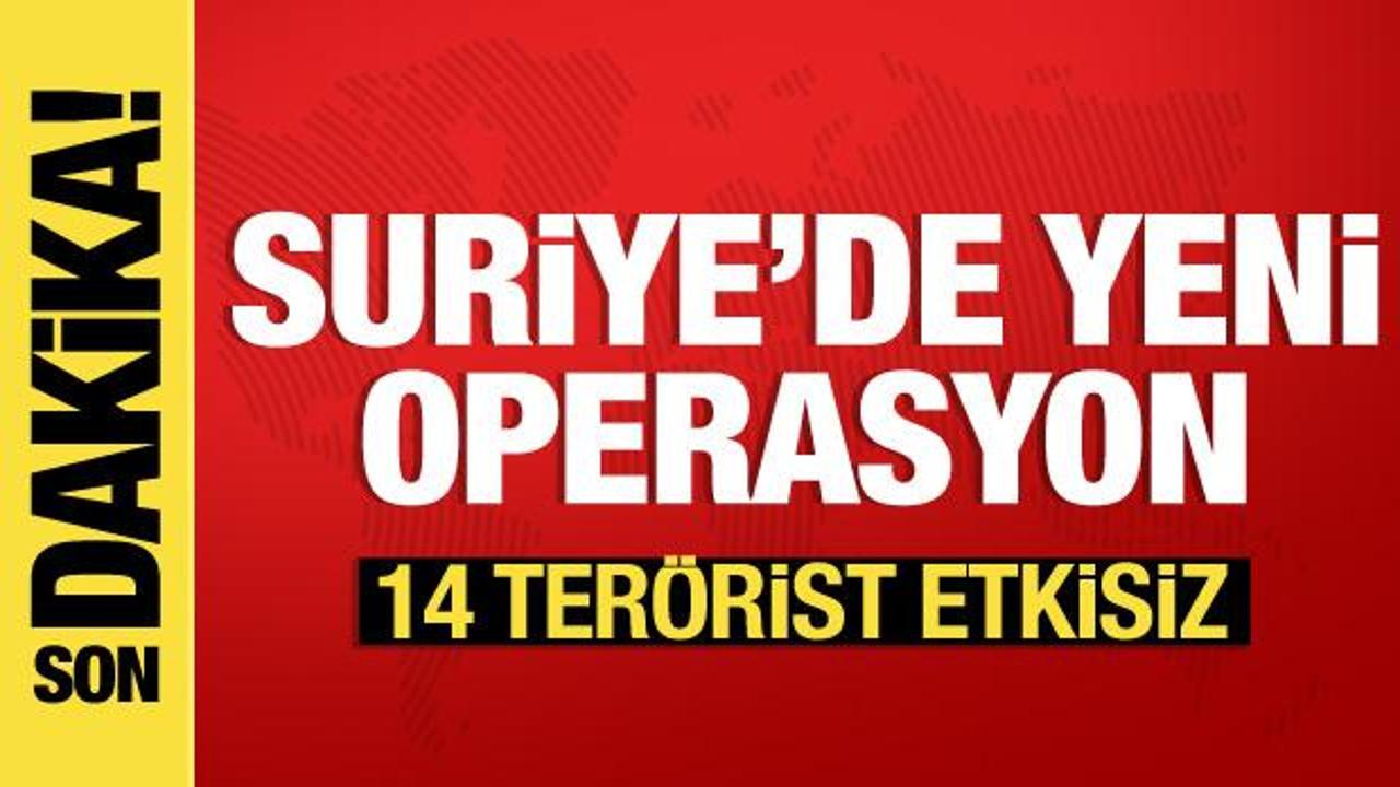 PKK’ya yeni operasyon: 14 terörist etkisiz hale getirildi