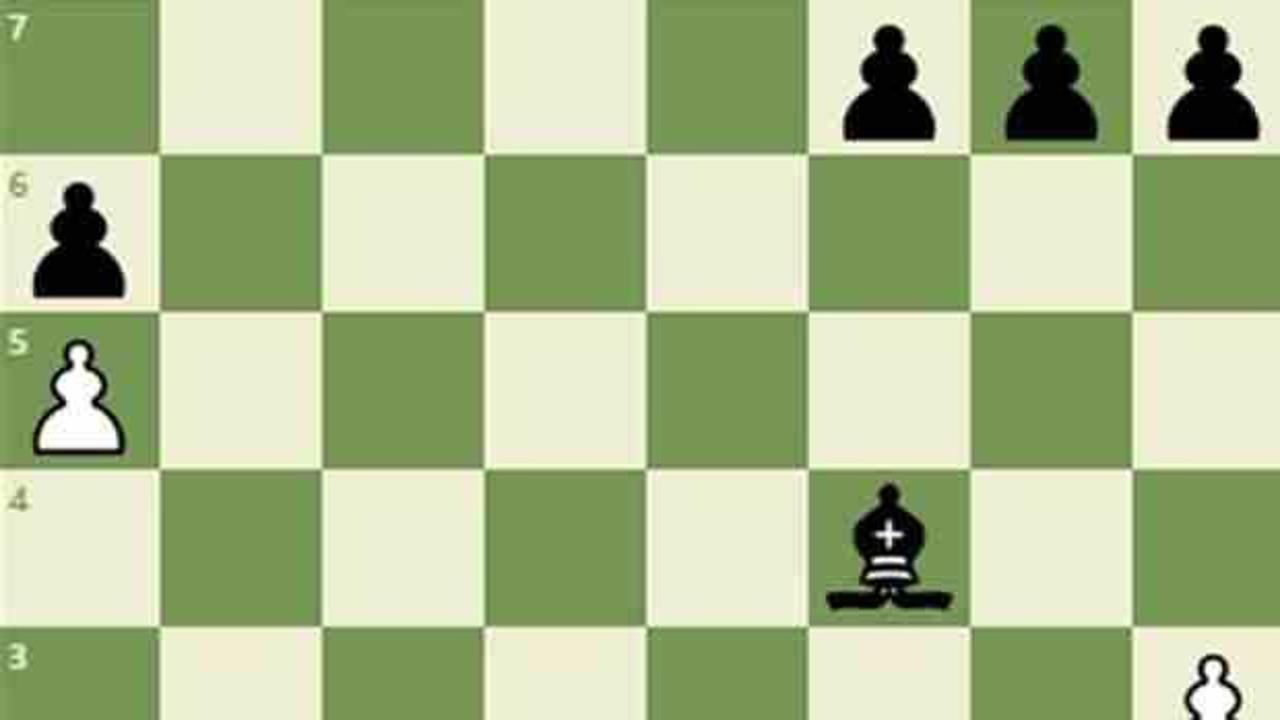 Satranç bulmacası #4: Beyaz taşlar ile tek hamlede şah mat yapabilir misin?
