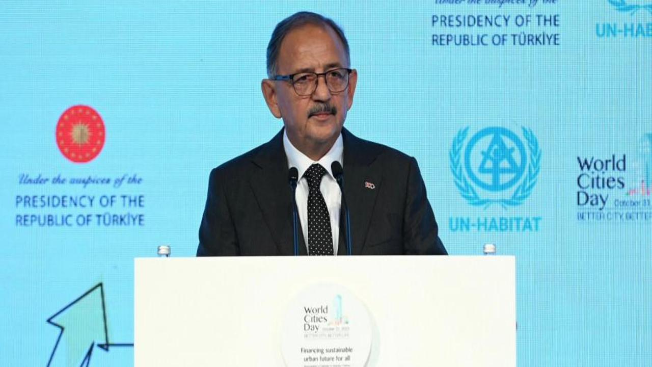 Bakan Özhaseki: 1 ayda 50 bin konut teslim edilecek