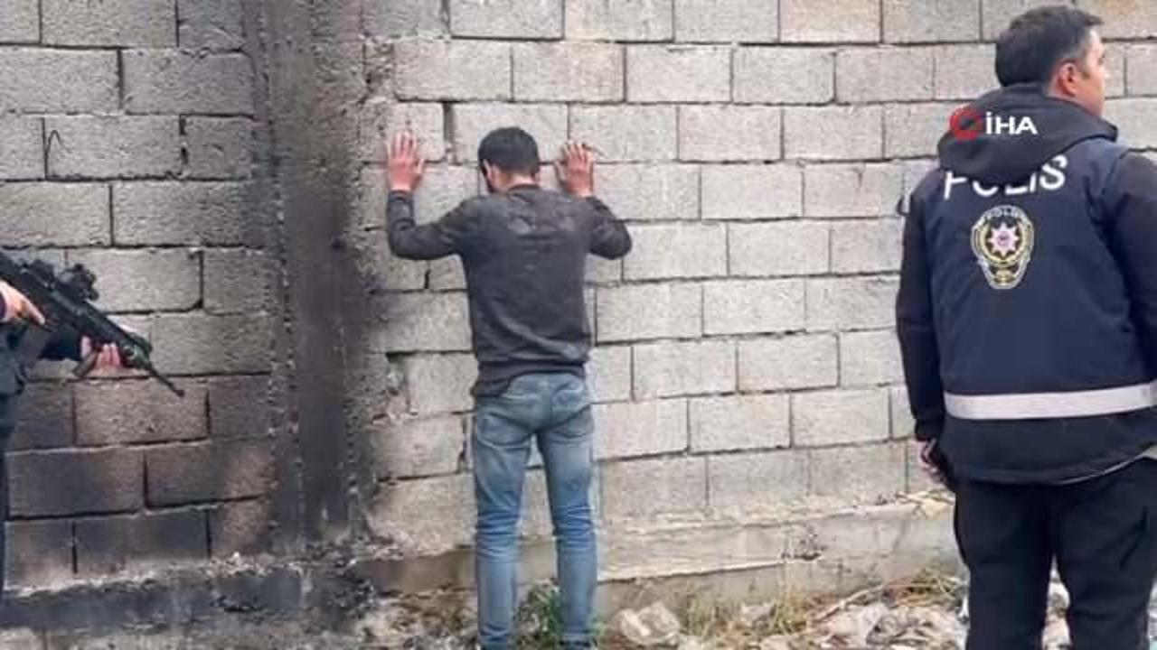 Yüksekova’da uyuşturucu bağımlılarına şok baskın