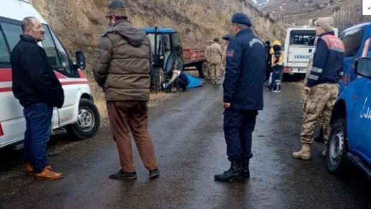 11 yaşındaki çocuk traktörle babasını ezdi