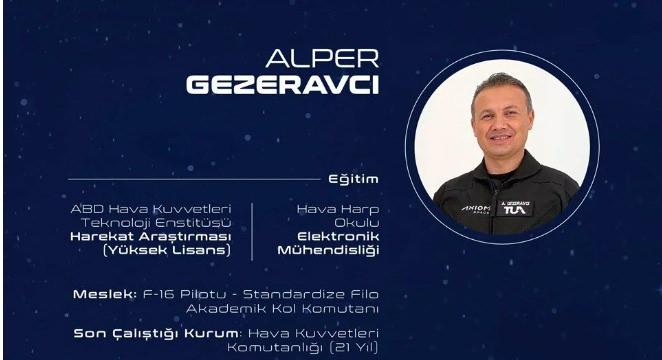 Geri sayım başladı: İlk Türk astronotu Ocak 2024'te uzaya çıkacak!