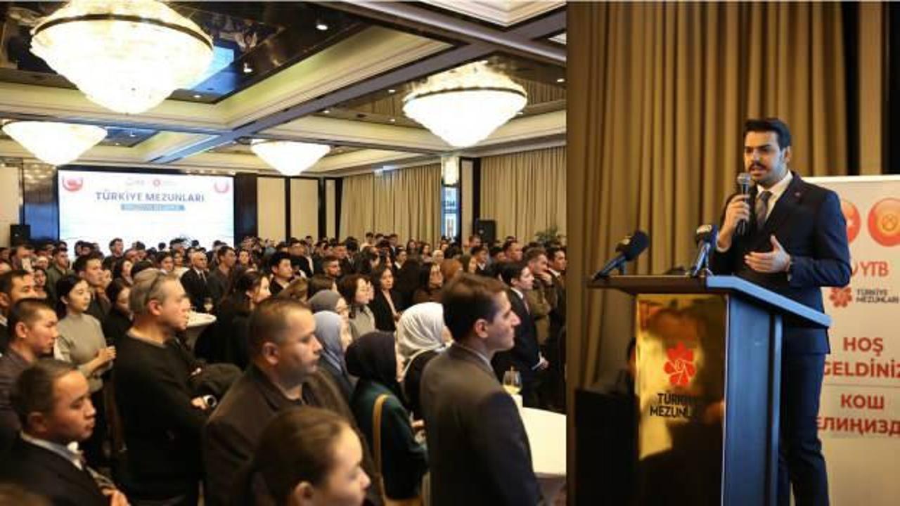 YTB, Kırgızistan’da Türkiye mezunlarını bir araya getirdi